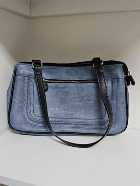 Joanel Blue Women's Faux Leather Shoulder Bag